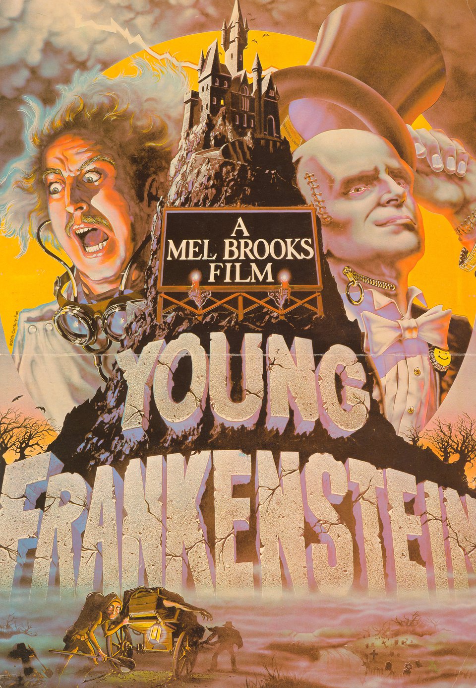 Young Frankenstein Original 1975 U.S. Screening Movie Program