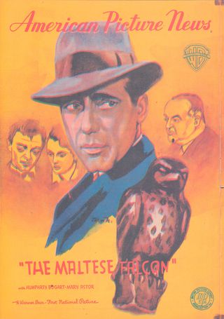 The Maltese Falcon Original R1984 Japanese Movie Program Alternate Image