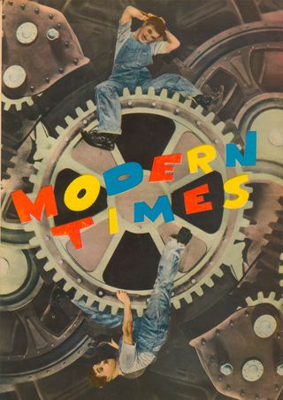 Modern Times Original R1954 Japanese Movie Program