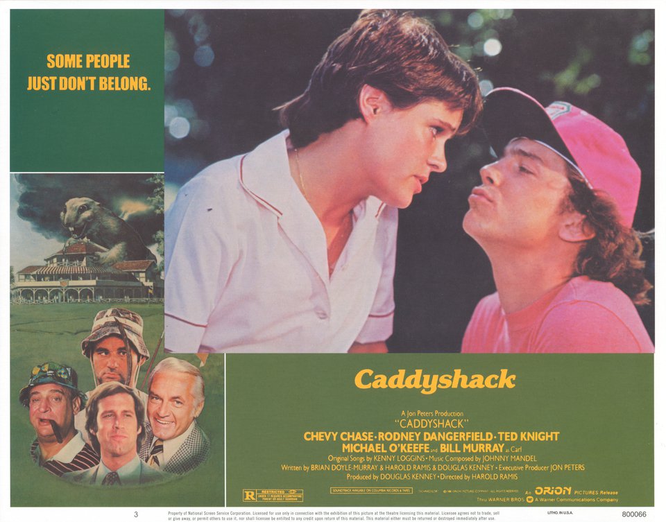 Caddyshack Original 1980 U.S. Scene Card