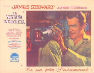 Rear Window Original 1954 Spanish Scene Card