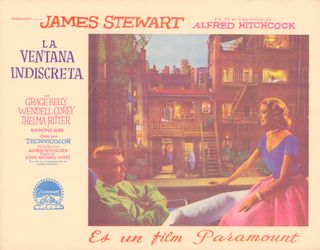 Rear Window Original 1954 Spanish Scene Card