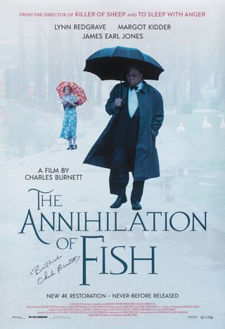 The Annihilation of Fish Original 2025 U.S. One Sheet Movie Poster Signed by Charles Burnett