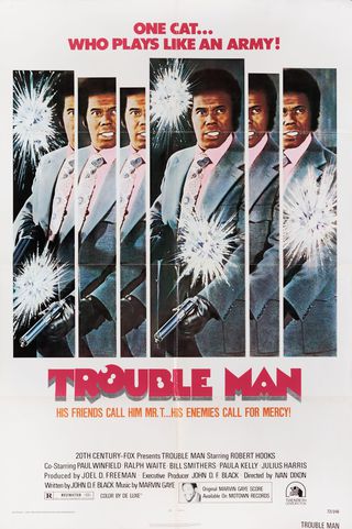 Trouble Man Original 1972 U.S. One Sheet Movie Poster