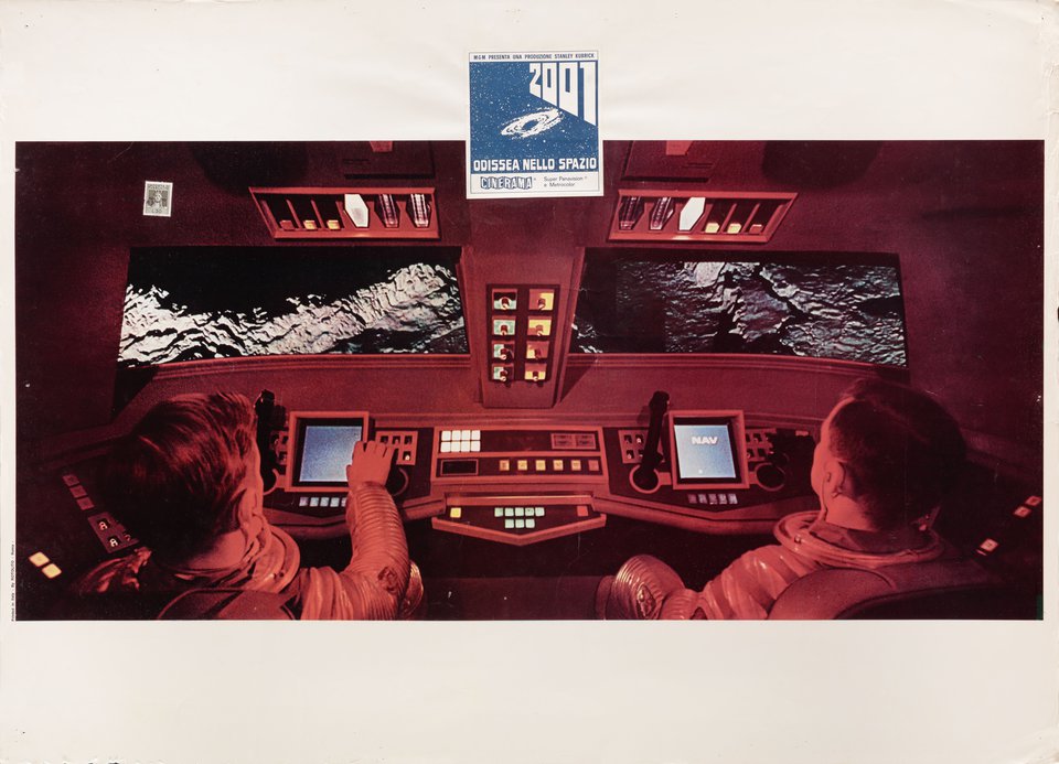 2001: A Space Odyssey Original 1968 U.S. Jumbo Color Photo