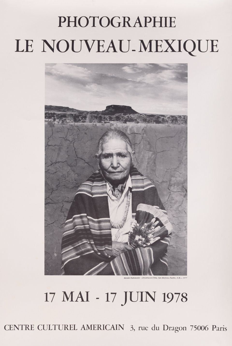 Photographie Le Nouveau-Mexique Original 1978 French A2 Poster