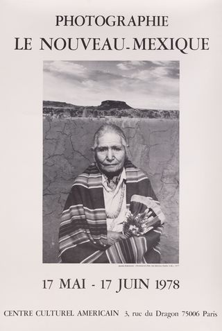 Photographie Le Nouveau-Mexique Original 1978 French A2 Poster