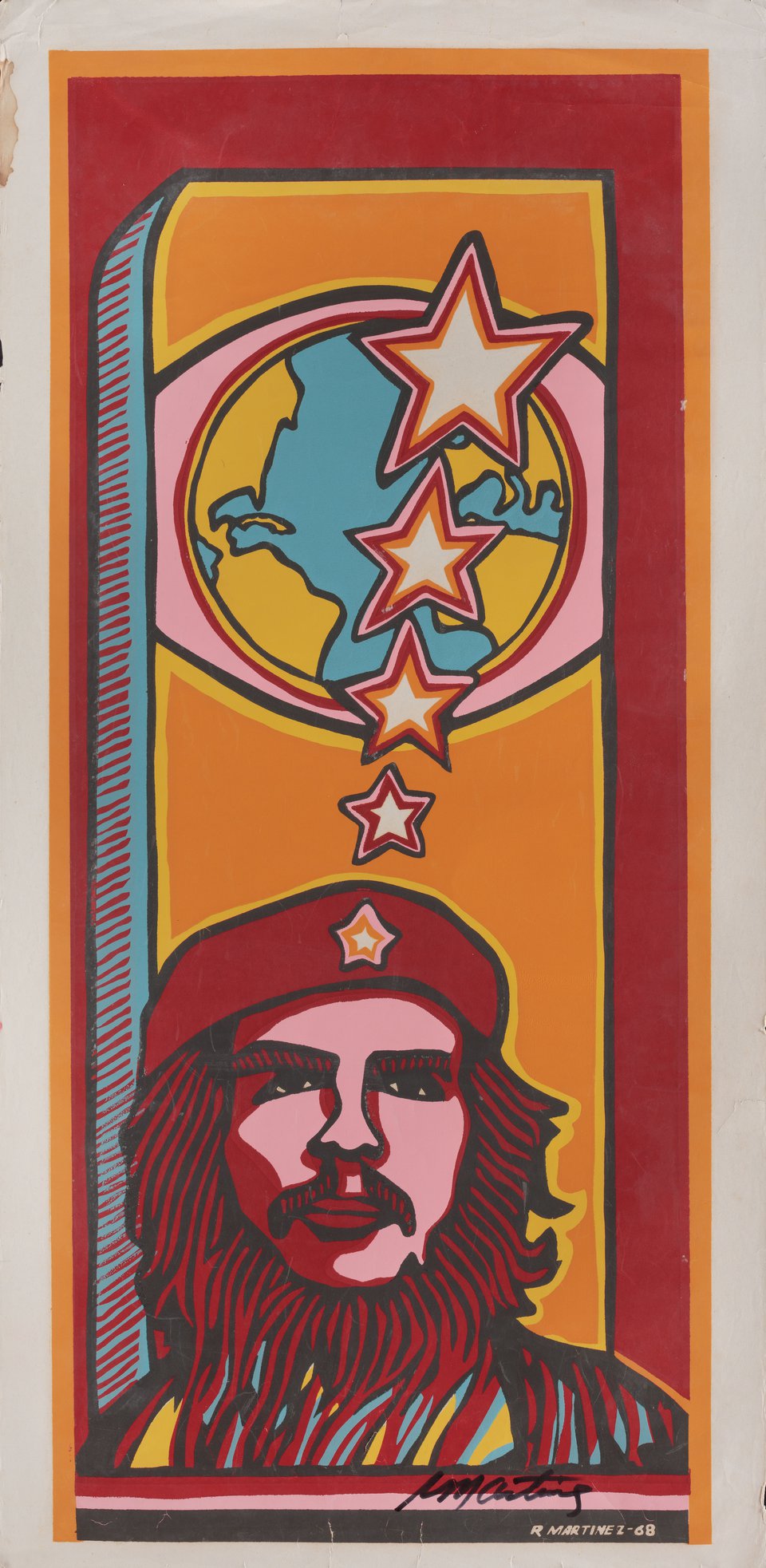 Che Guevara Original 1968 Cuban Poster