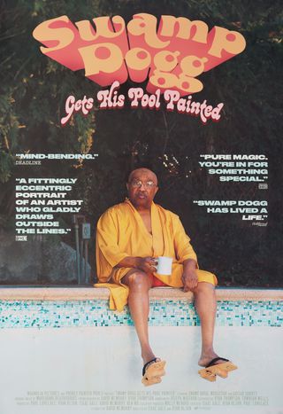 Swamp Dogg Gets His Pool Painted Original 2024 U.S. One Sheet Movie Poster