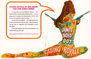 Casino Royale Original 1967 U.S. Screening Movie Program Alternate Image