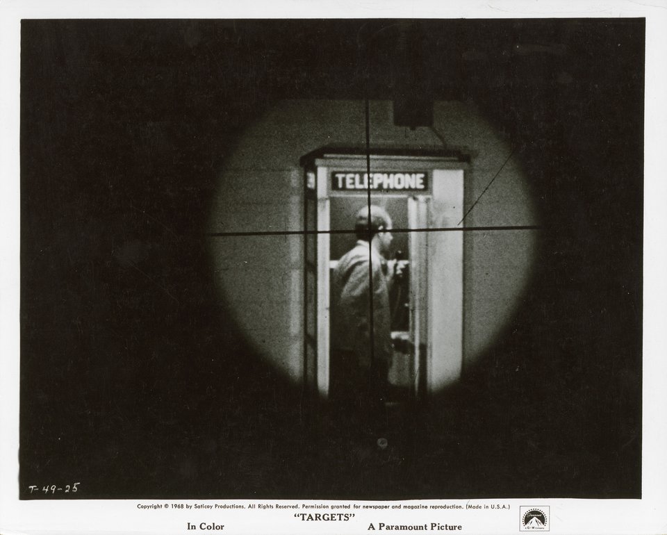 Targets Original 1968 U.S. Silver Gelatin Single-Weight Photo