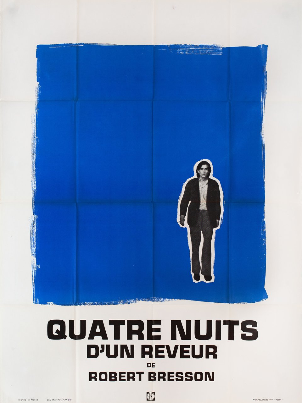 Four Nights of a Dreamer Original 1971 French Grande Movie Poster