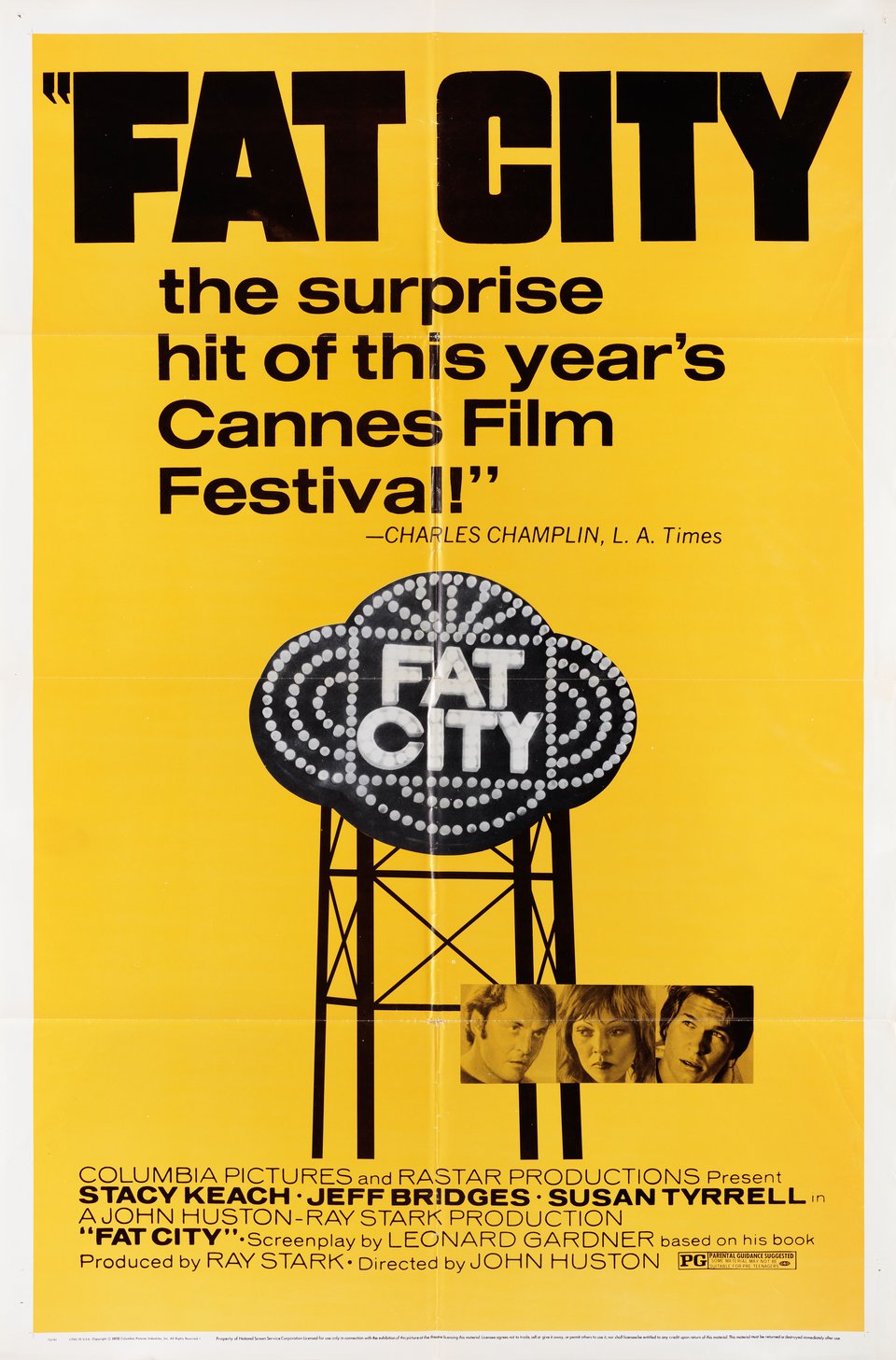 Fat City Original 1972 U.S. One Sheet Movie Poster
