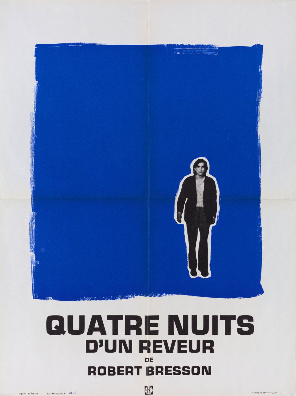 Four Nights of a Dreamer Original 1971 French Moyenne Movie Poster