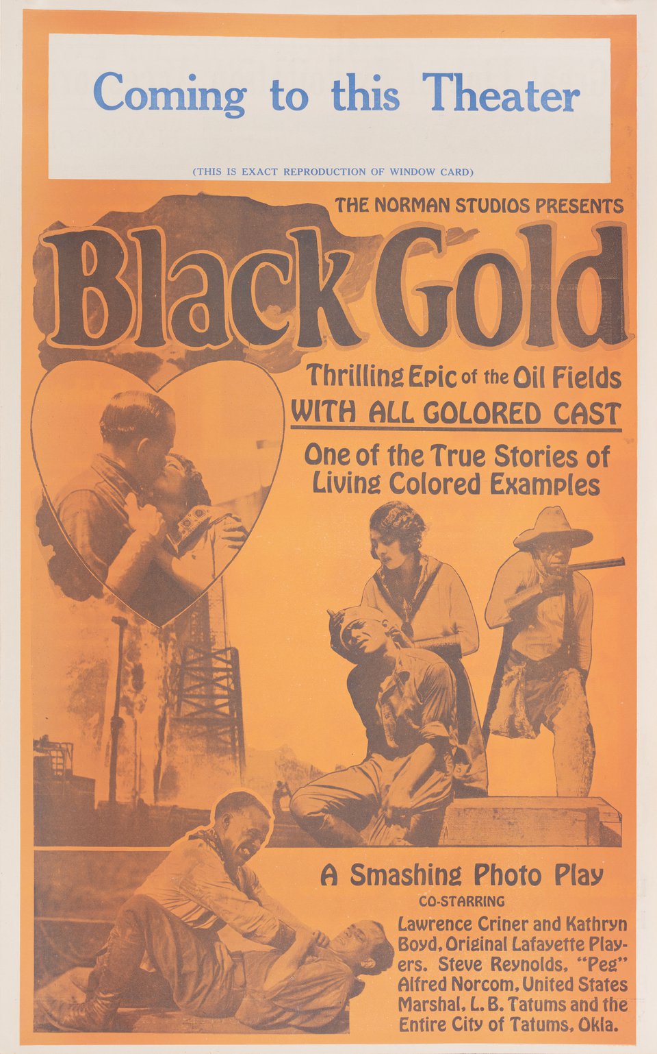 Black Gold Original 1928 U.S. Movie Pressbook