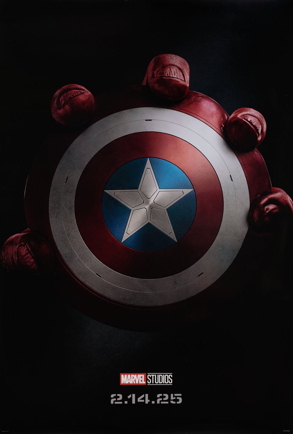 Captain America: Brave New World Original 2025 U.S. One Sheet Movie Poster