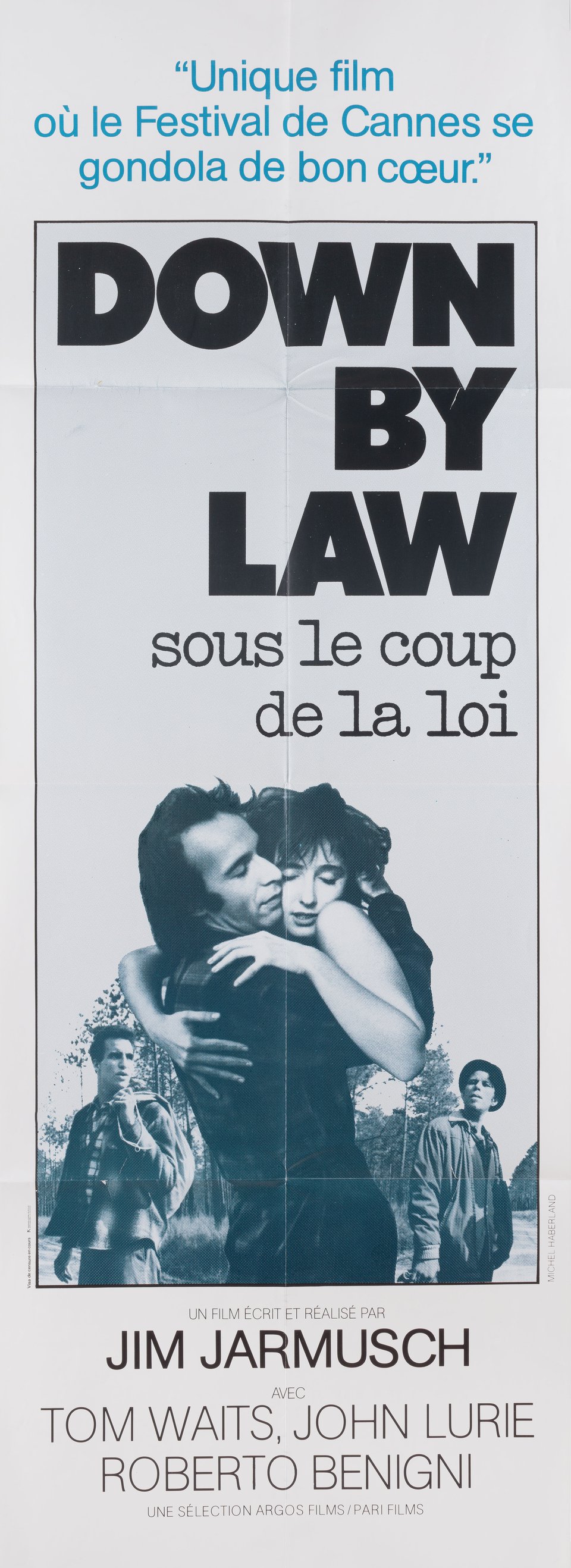Down by Law Original 1986 French Pantalon Movie Poster