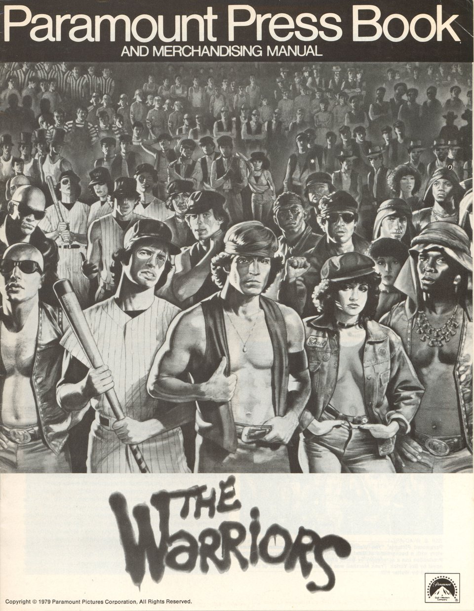 The Warriors Original 1979 U.S. Movie Pressbook