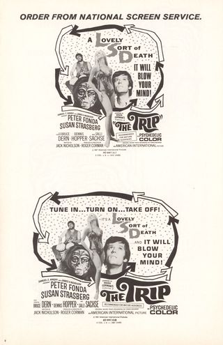 The Trip Original 1967 U.S. Movie Pressbook Alternate Image