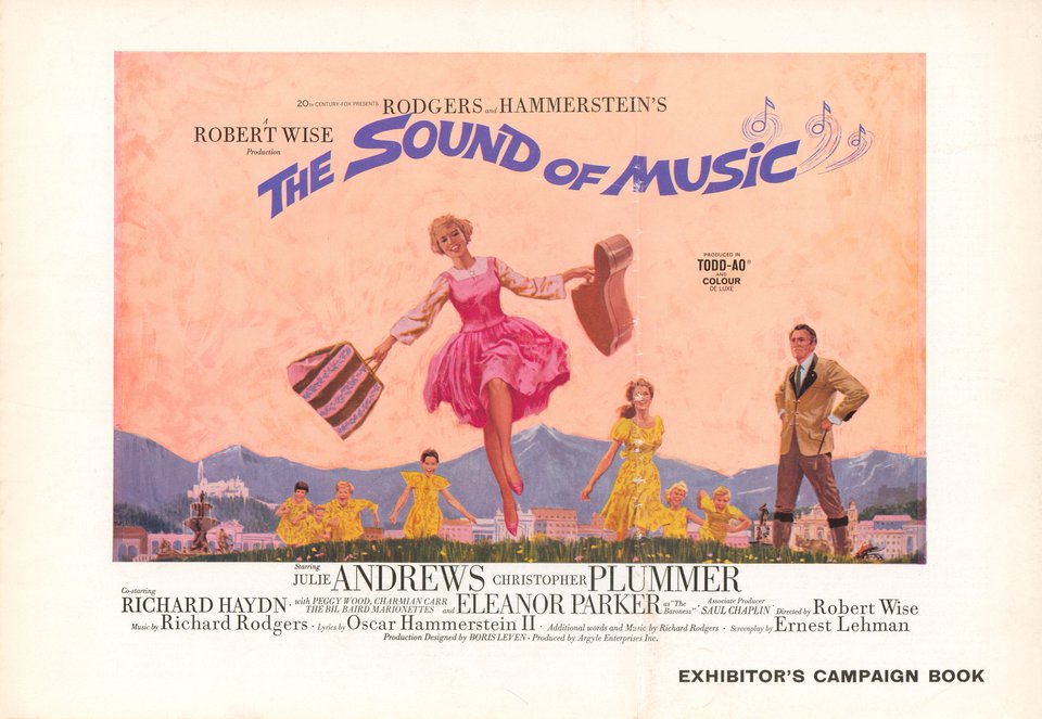 The Sound of Music Original 1965 British Movie Pressbook