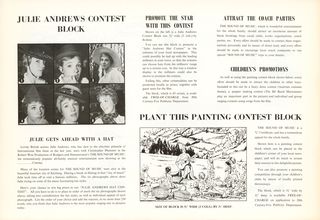 The Sound of Music Original 1965 British Movie Pressbook Alternate Image