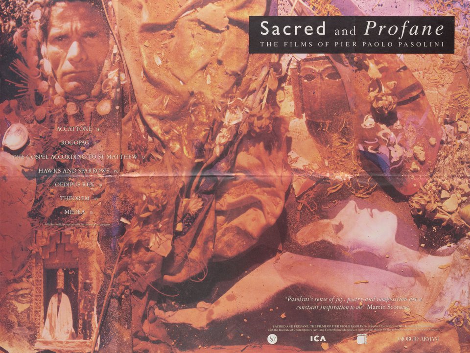 Sacred and Profane Original 1990S British Quad Poster