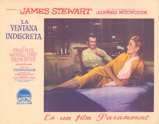 Poster Cinéma Rear Window (Fenêtre Sur Cour) - Haute Qualité, Format 60x90 Cm - Neuf Sous Film Protecteur