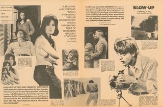 Blow-Up Original 1966 U.S. Movie Herald Alternate Image