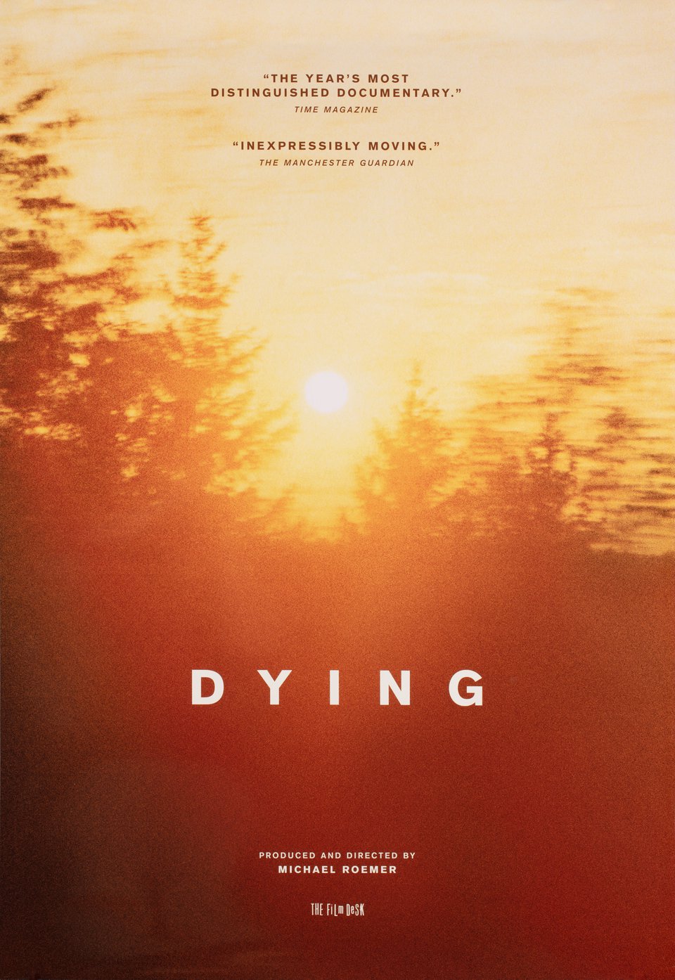 Dying Original 2025 U.S. One Sheet Movie Poster
