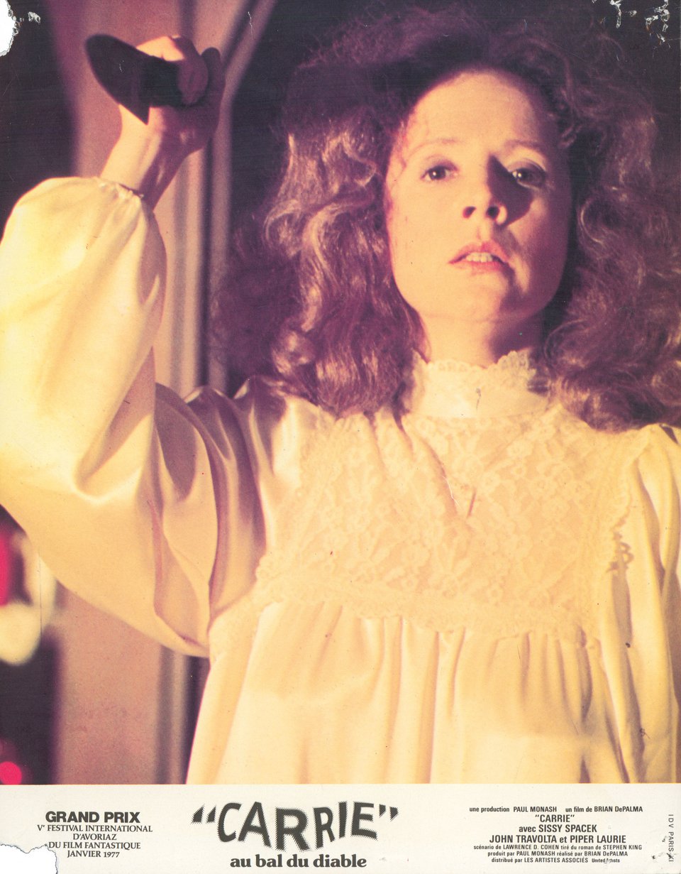 Carrie Original 1976 French Scene Card