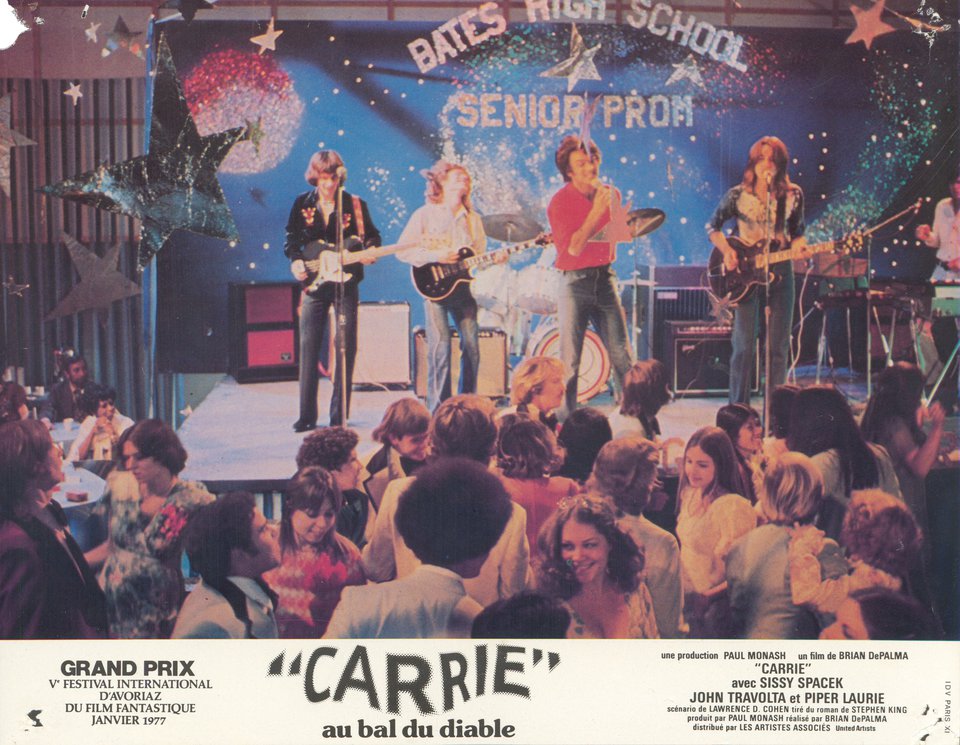 Carrie Original 1976 French Scene Card