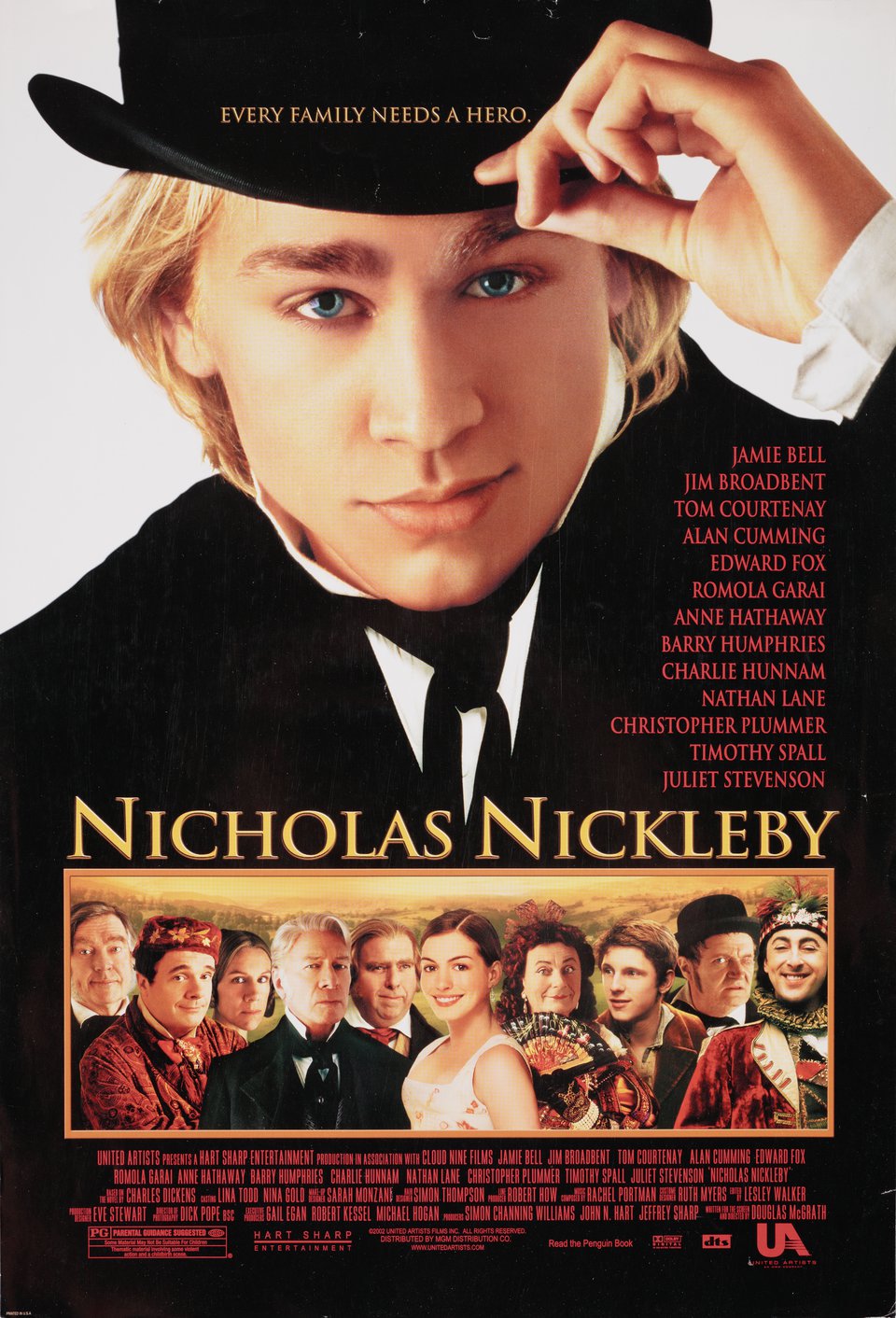 Nicholas Nickleby Original 2002 U.S. Mini Movie Poster