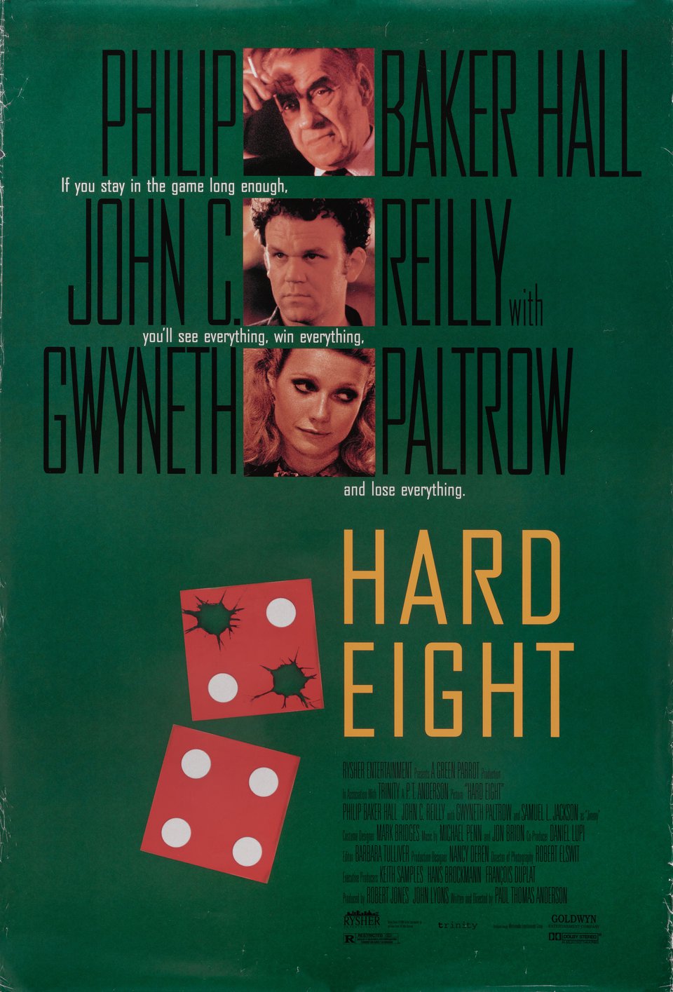 Hard Eight Original 1996 U.S. One Sheet Movie Poster