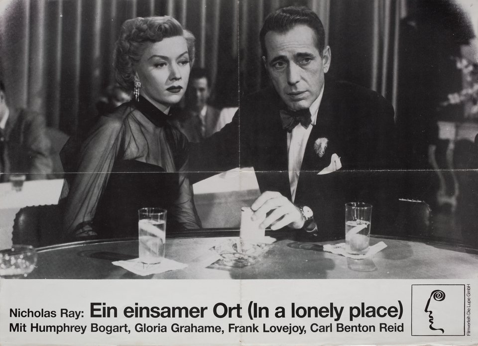In a Lonely Place Original R1982 German A2 Movie Poster