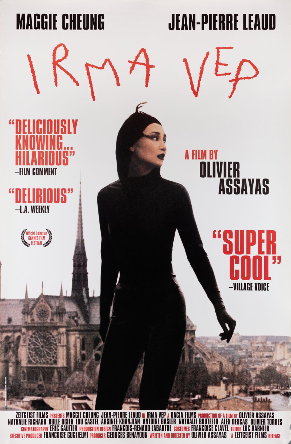 Irma Vep Original 1996 U.S. One Sheet Movie Poster