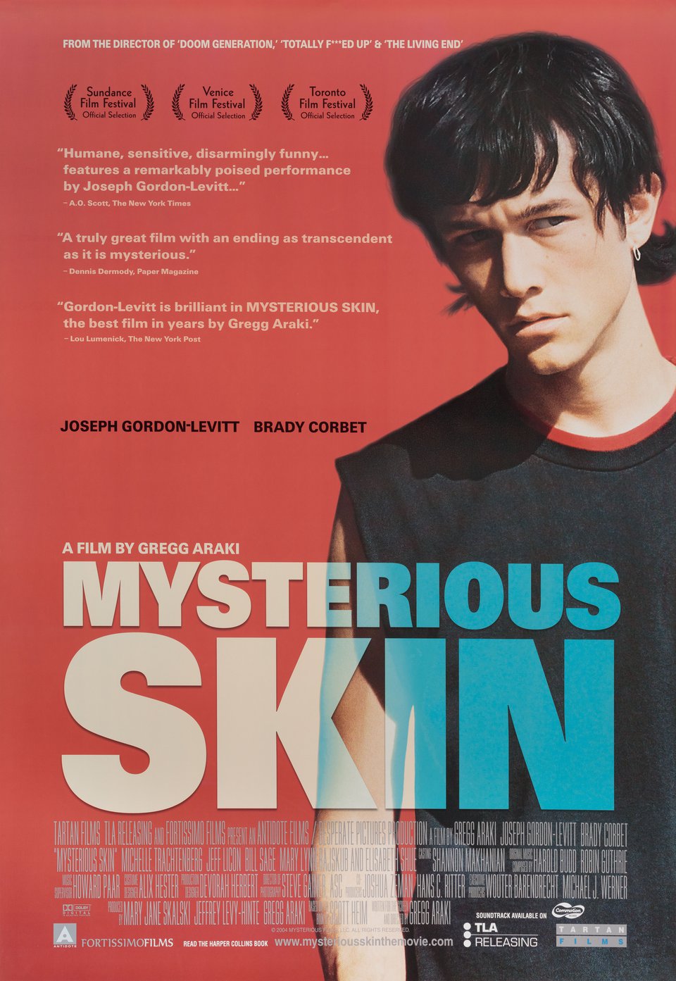 Mysterious Skin Original 2005 U.S. One Sheet Movie Poster