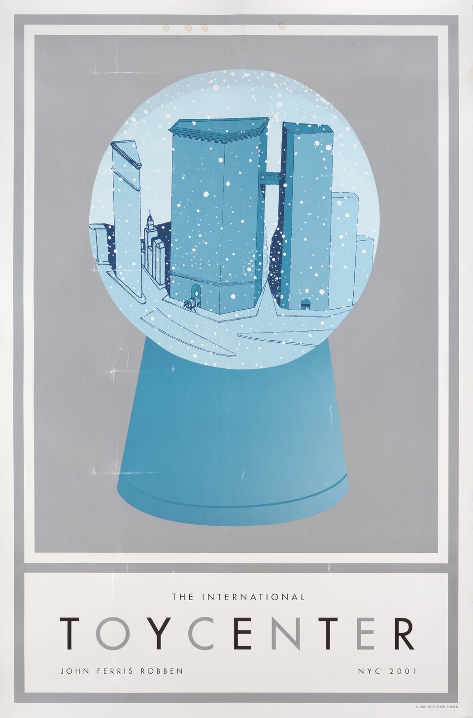 The International Toy Center Original 1981 U.S. Poster