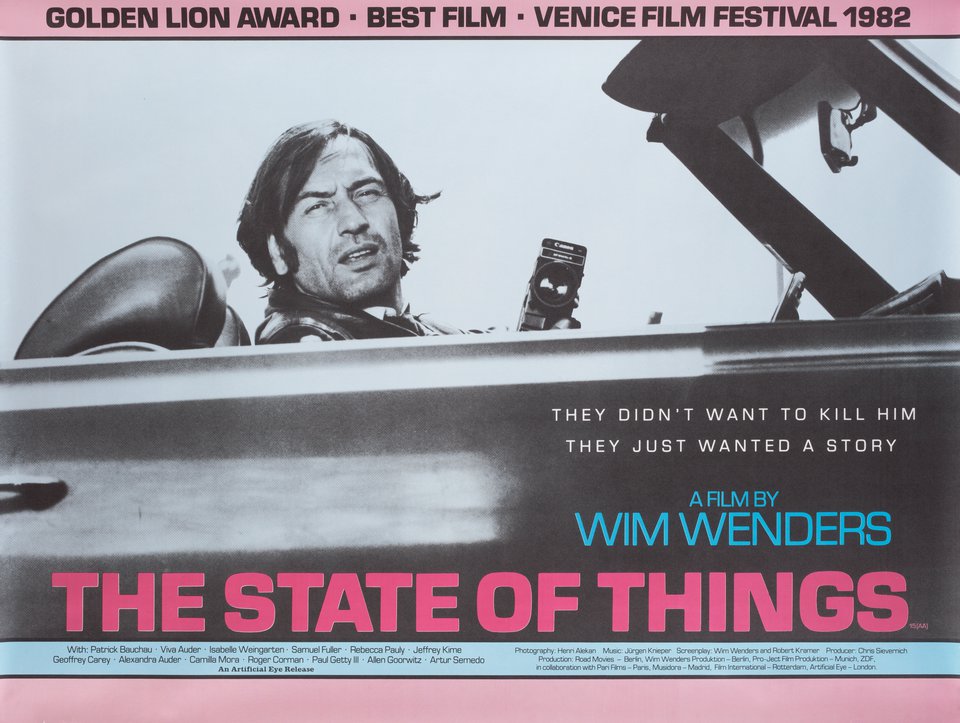The State of Things Original 1982 British Quad Movie Poster