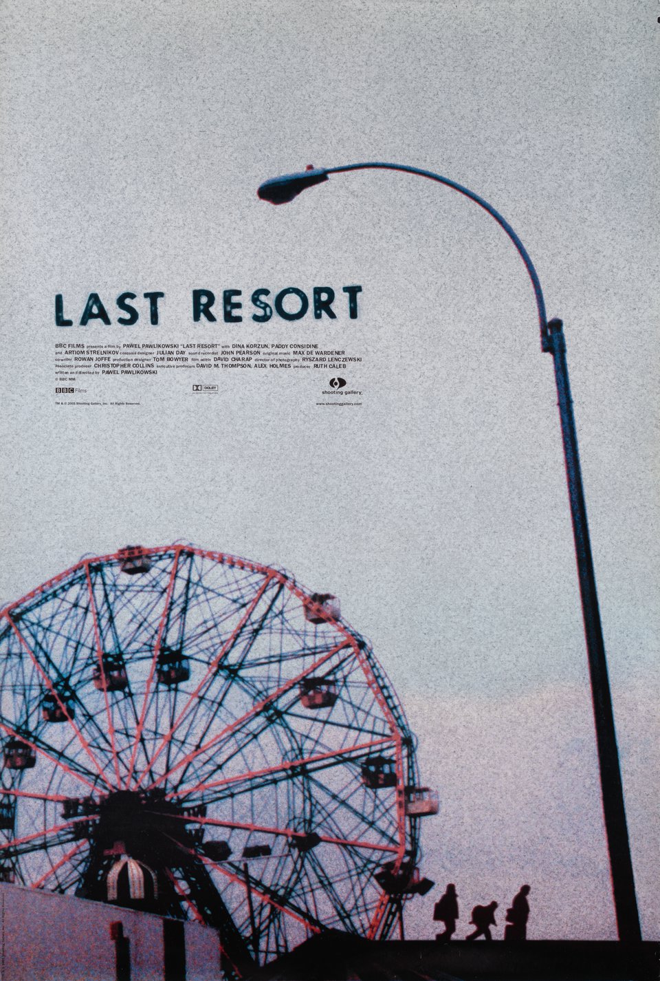 Last Resort Original 2000 U.S. One Sheet Movie Poster