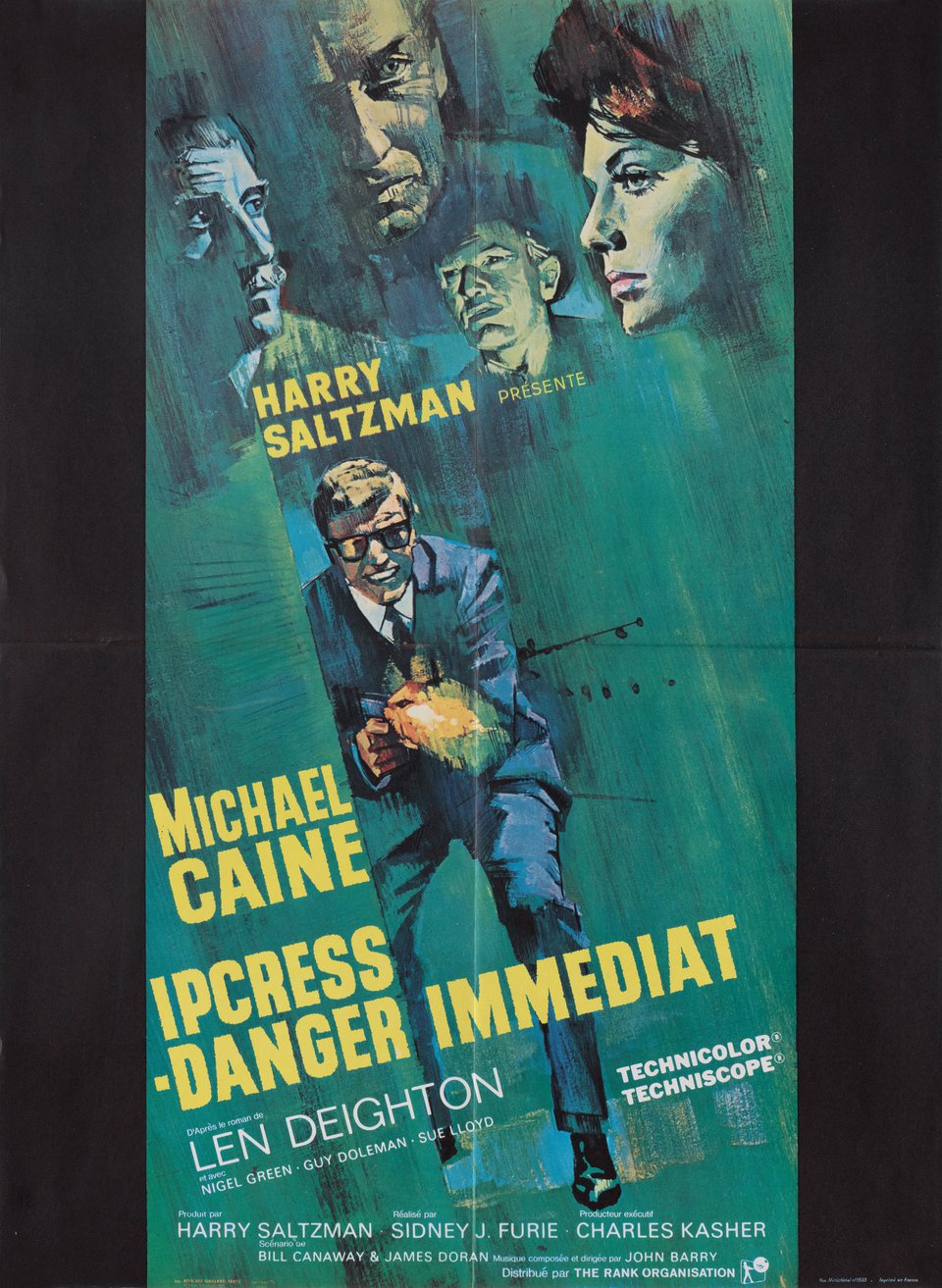 The Ipcress File Original 1965 French Moyenne Movie Poster