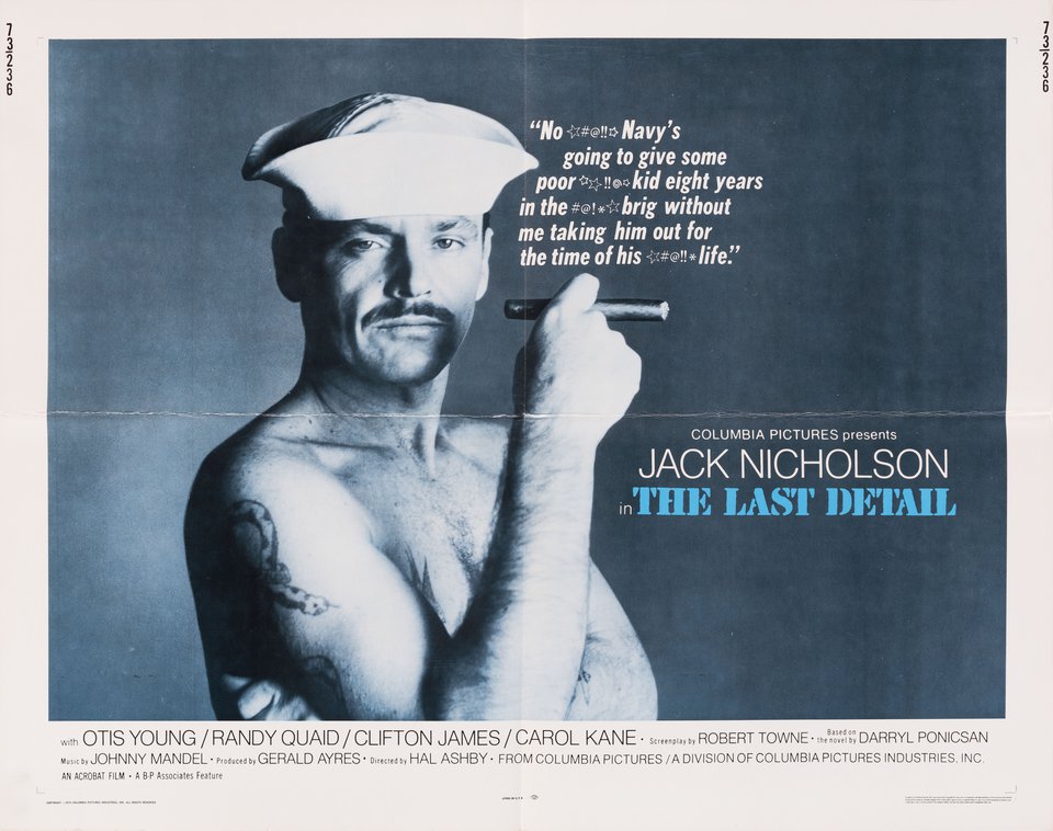 The Last Detail Original 1973 U.S. Half Sheet Movie Poster