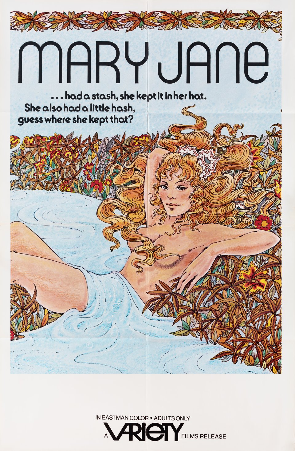 Mary Jane Original 1972 U.S. One Sheet Movie Poster