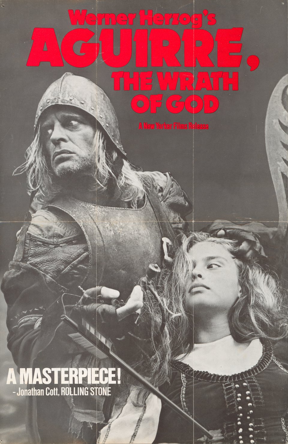 Aguirre, the Wrath of God Original 1972 U.S. Mini Movie Poster