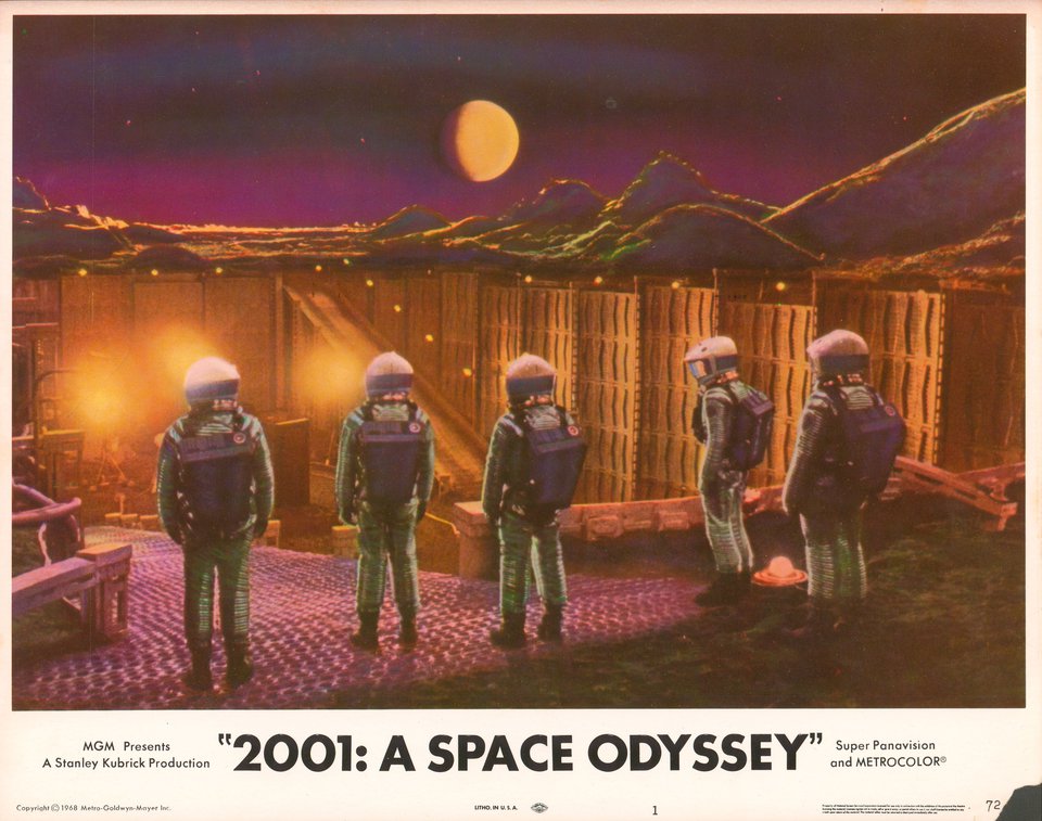 2001: A Space Odyssey Original R1972 U.S. Scene Card