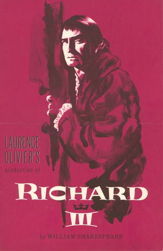 Richard III Original 1955 U.S. Movie Pressbook Alternate Image