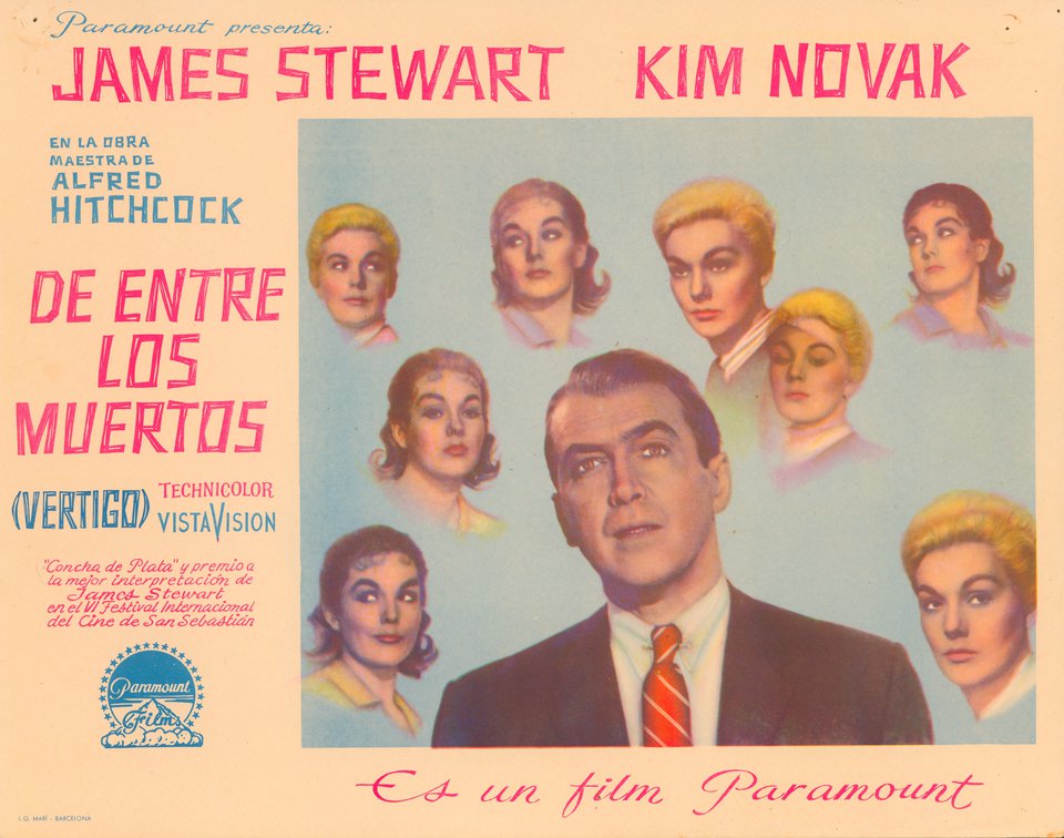 Vertigo Original 1958 Spanish Scene Card