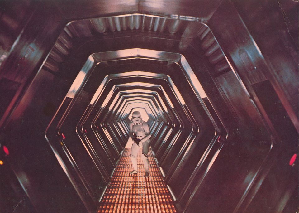 Star Wars Original 1977 U.S. Scene Card