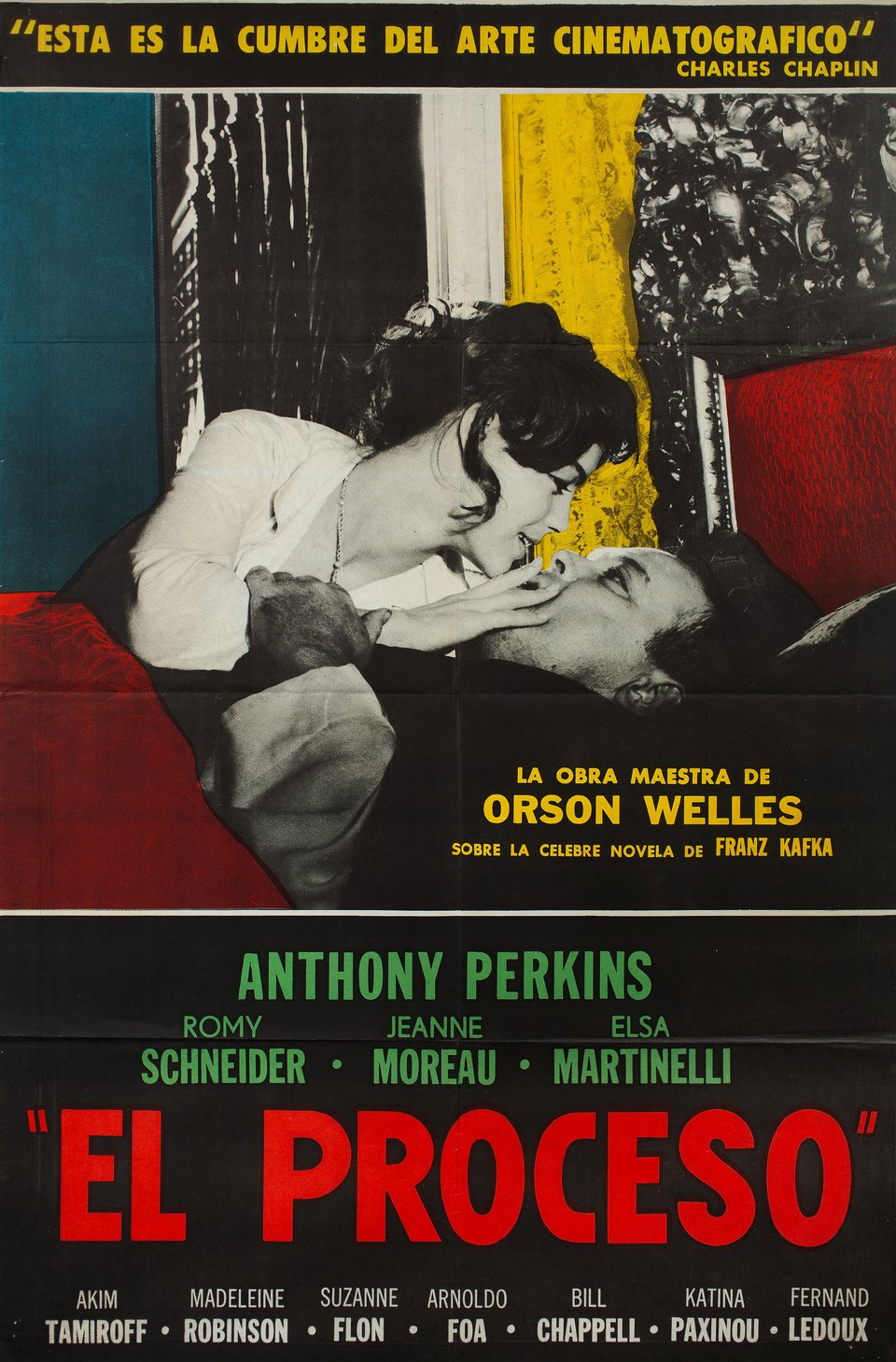 The Trial Original 1963 Argentine Movie Poster