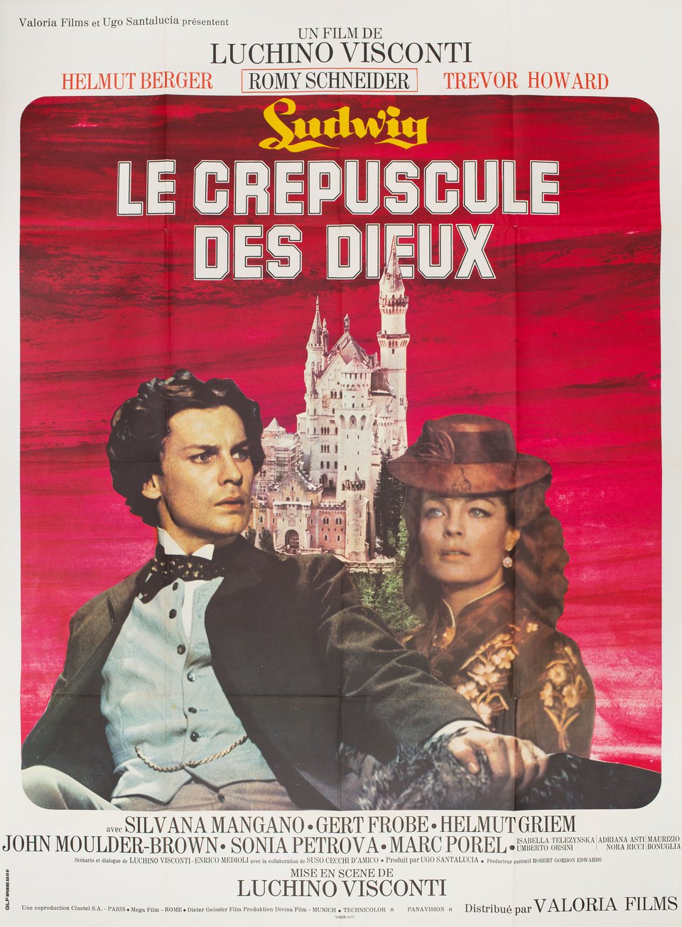 Ludwig Original 1973 French Grande Movie Poster