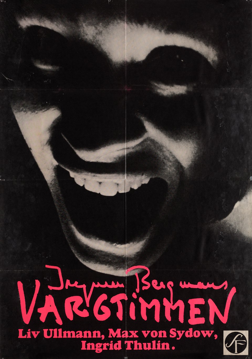Hour of the Wolf Original 1968 Swedish B1 Movie Poster